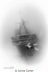 The kittiwake wreck is one of my favorite wrecks to photo... by Janice Carter 